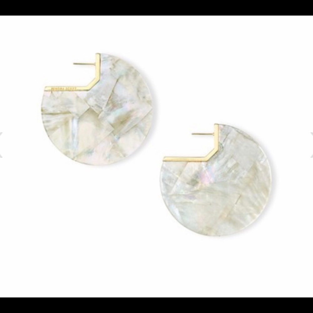 Kendra Scott-Kai Earrings in Gold/Mother of Pearl